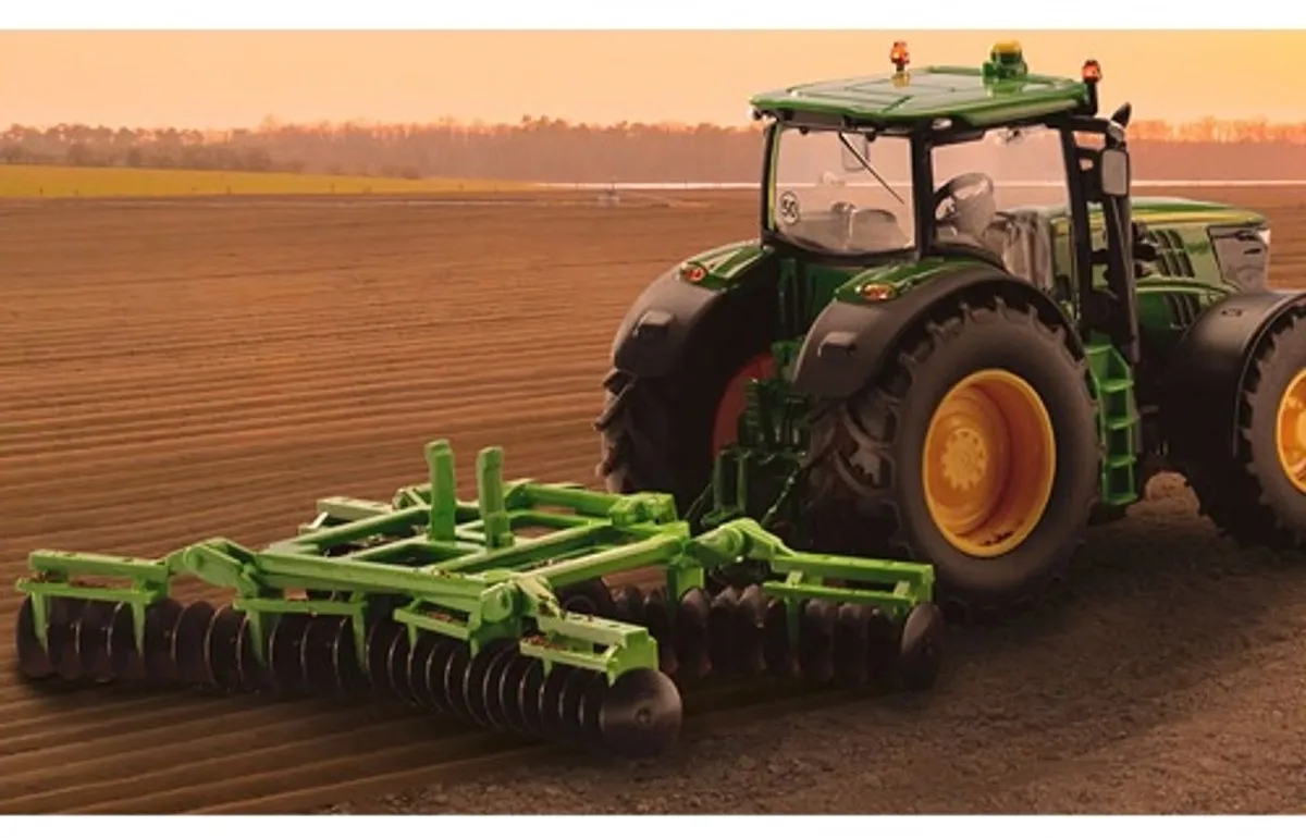 SIKU 2071 Schijveneg 1:32 - Groen