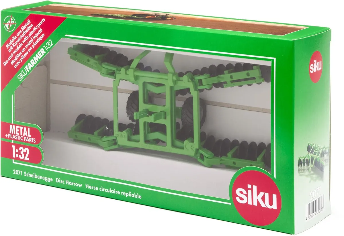 SIKU 2071 Schijveneg 1:32 - Groen