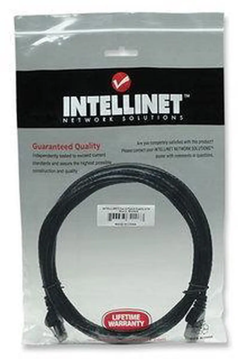 Intellinet 342056 Netwerkkabel RJ45 1.5m - Zwart - afbeelding 6 van 6