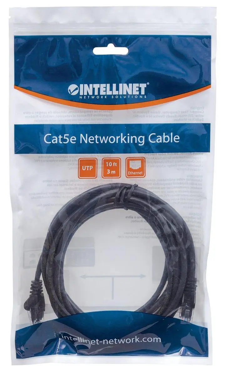 Intellinet 342056 Netwerkkabel RJ45 1.5m - Zwart