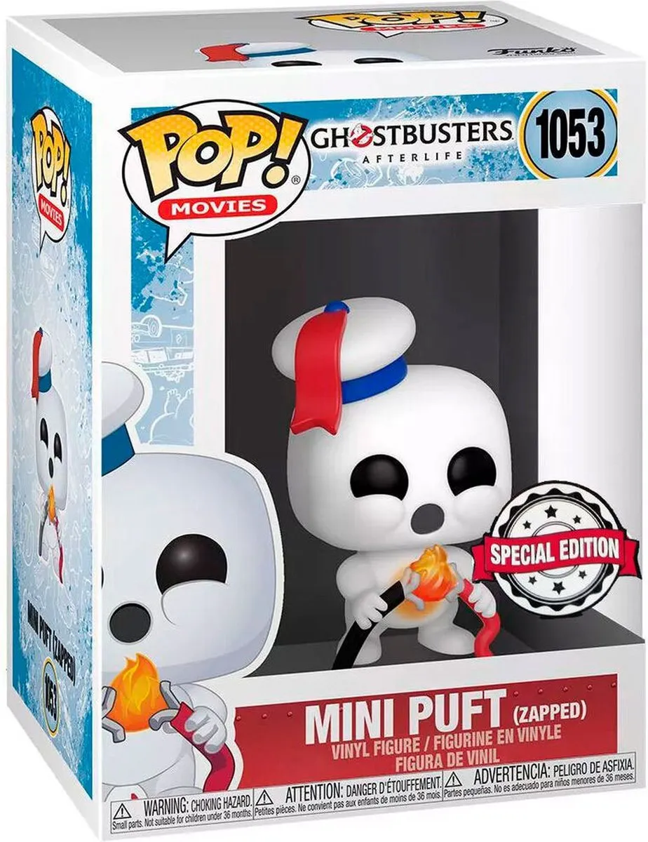 Funko POP! Ghostbusters Afterlife Zapped Mini Puft - Multicolor
