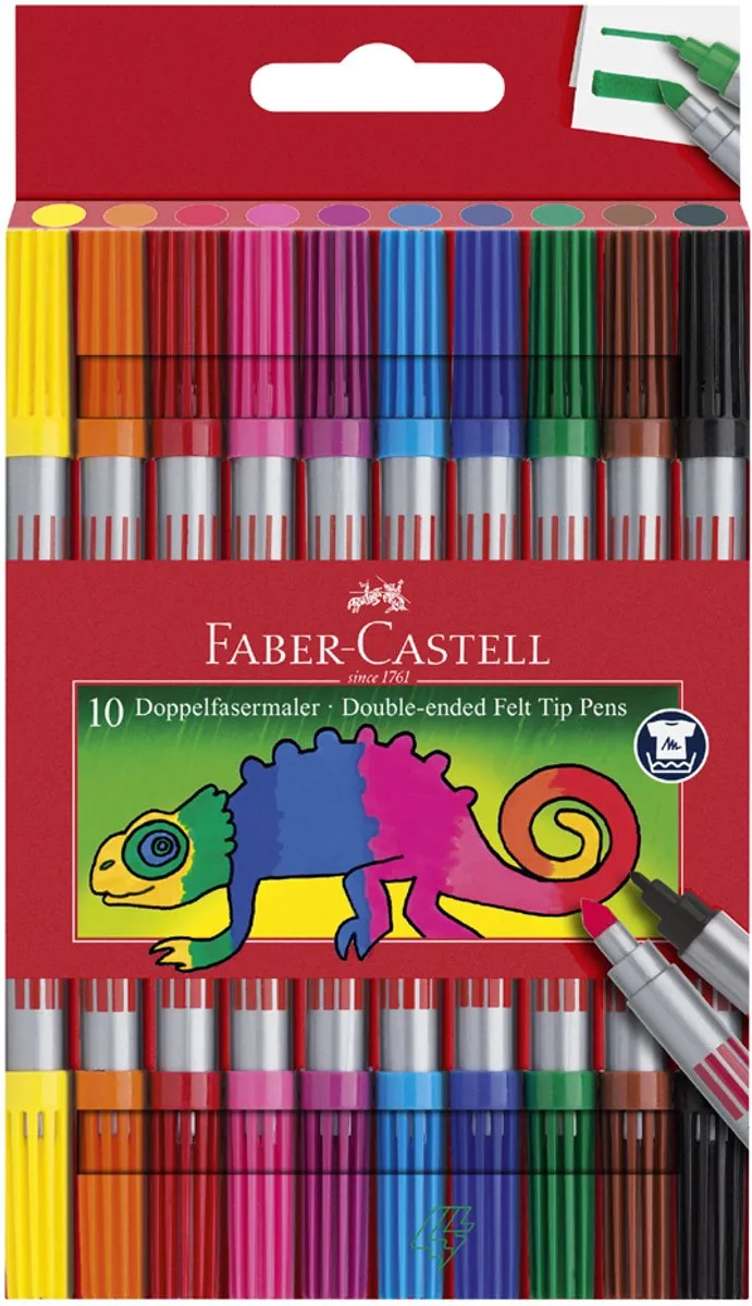 Faber-Castell Viltstiften FC-151119 - 20 Kleuren