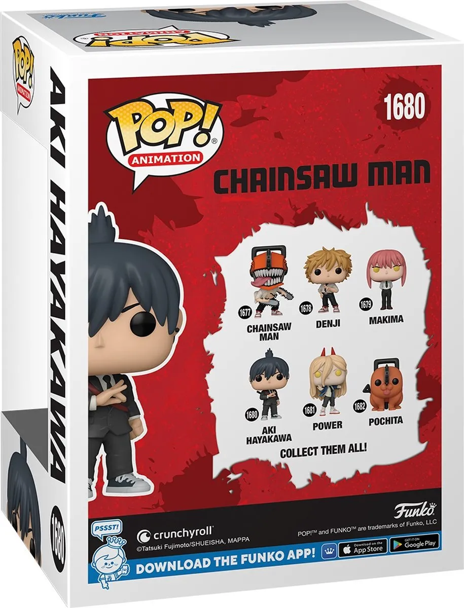 Funko Chainsaw Man Aki Hayakawa Pop! - Multicolor - afbeelding 3 van 3