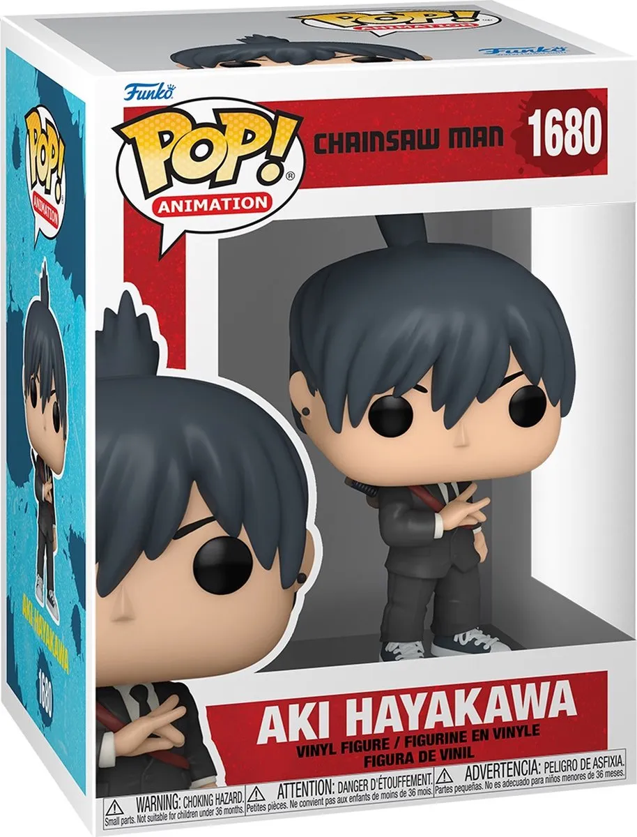 Funko Chainsaw Man Aki Hayakawa Pop! - Multicolor - afbeelding 2 van 3