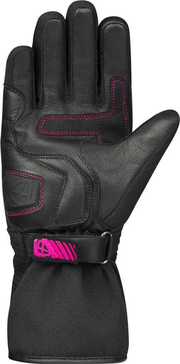IXON Pro Midgard L Handschoenen - Zwart/Fuchsia