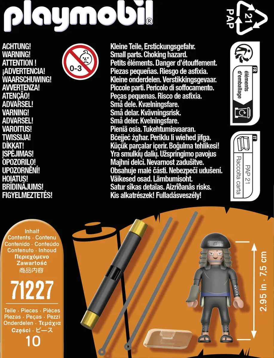 Playmobil Naruto Hiuzen 71227 - afbeelding 6 van 6
