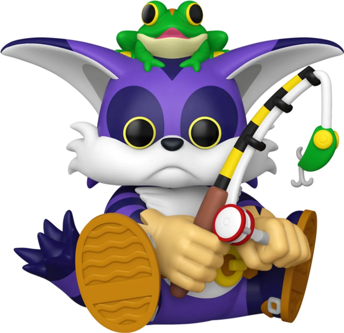 Funko Sonic The Hedgehog Big the Cat met Froggy Pop! - 0889698838535