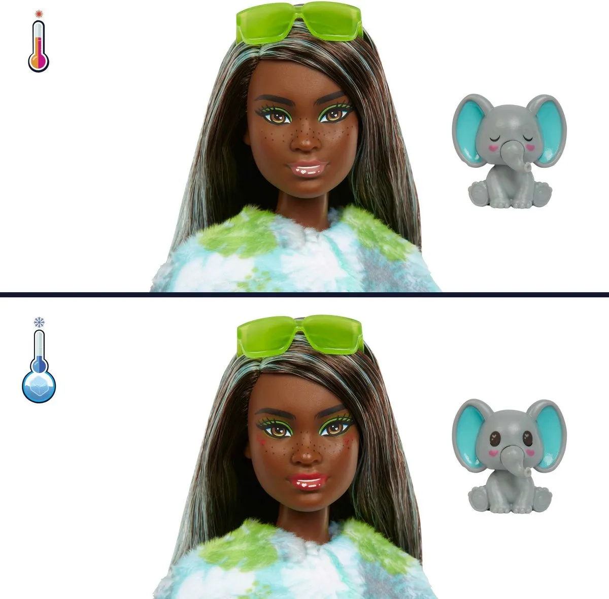 Barbie Cutie Reveal Jungle Olifant Pop - Met verrassingsaccessoires