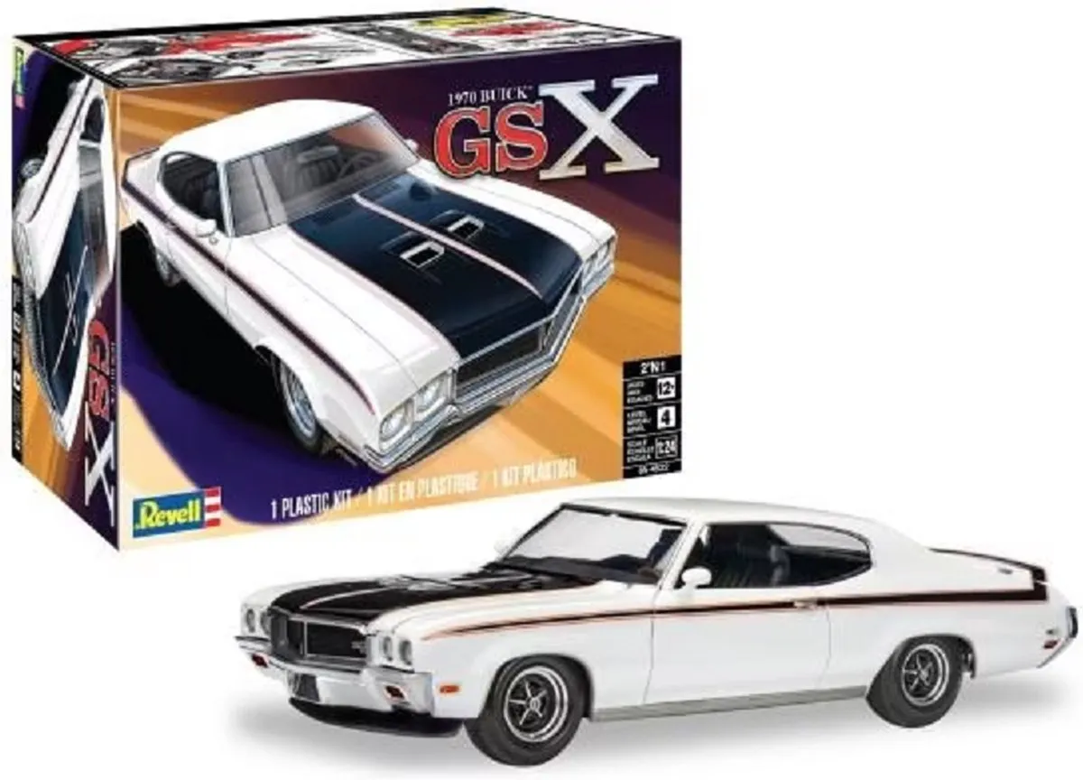 Revell 14522 1970 Buick GSX 2N1 Modelbouwpakket Auto - 1:24 - Multi