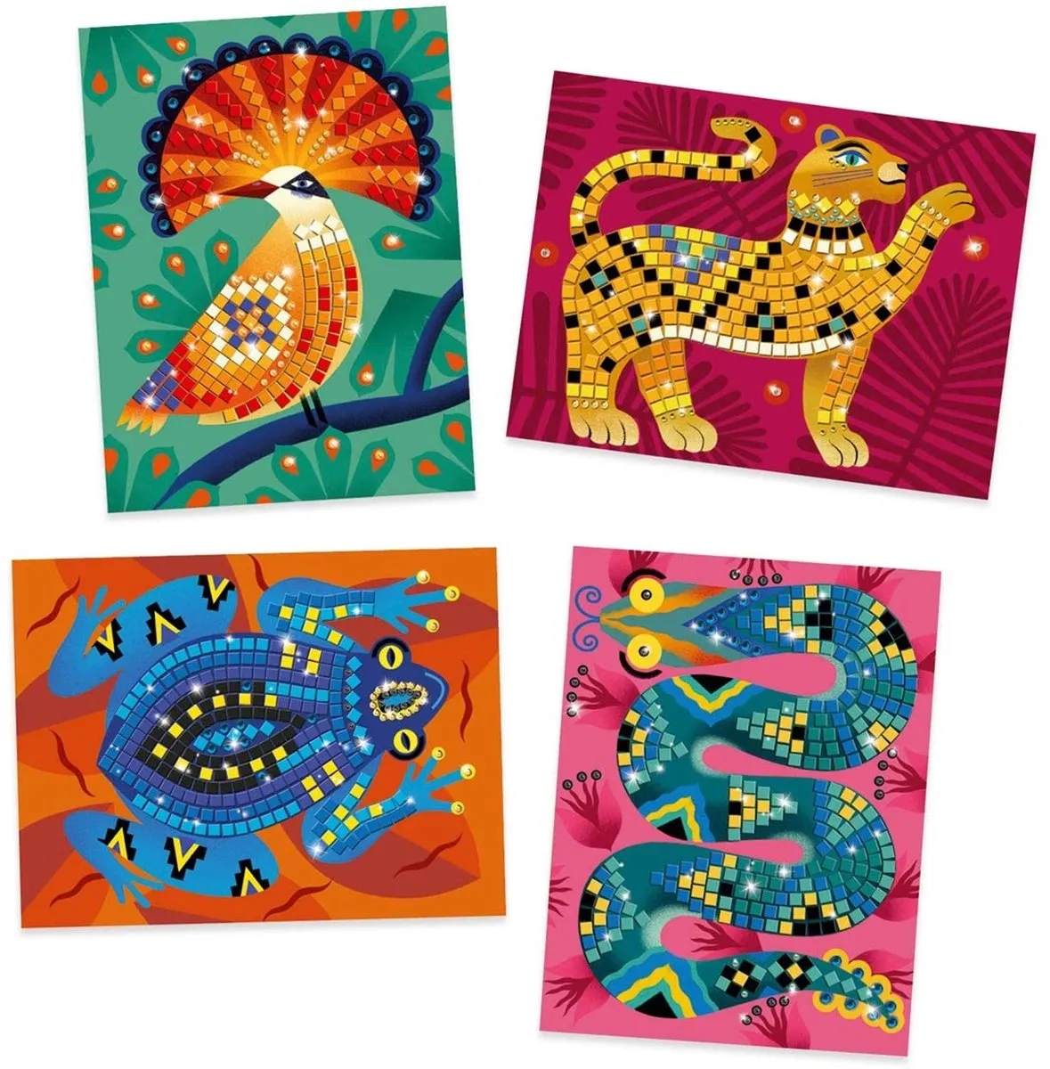 Djeco Plakken Deep In The Jungle - Multicolor