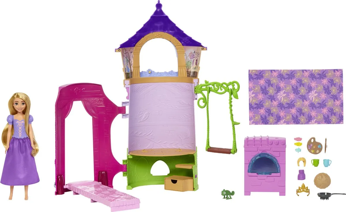 Disney Princess Rapunzel Toren Speelset - Multikleur