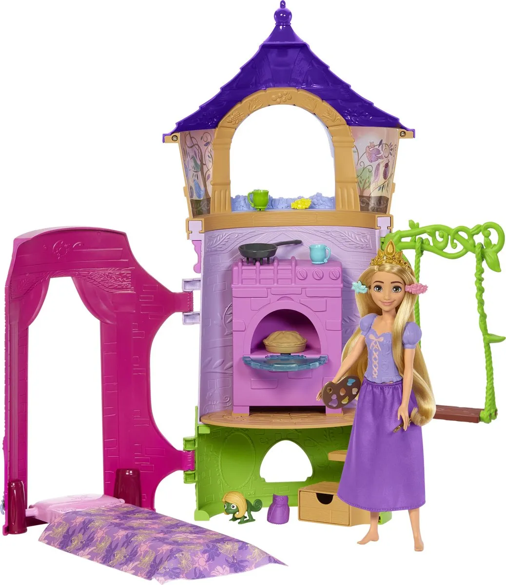 Disney Princess Rapunzel Toren Speelset - Multikleur