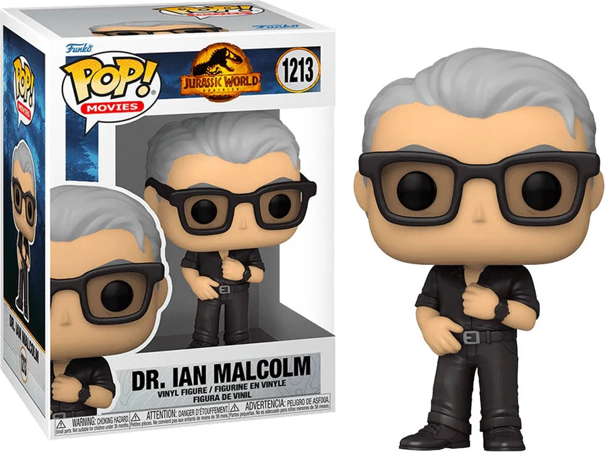 Funko Jurassic World POP! Movies Dr Ian Malcolm 62224 - Multicolor