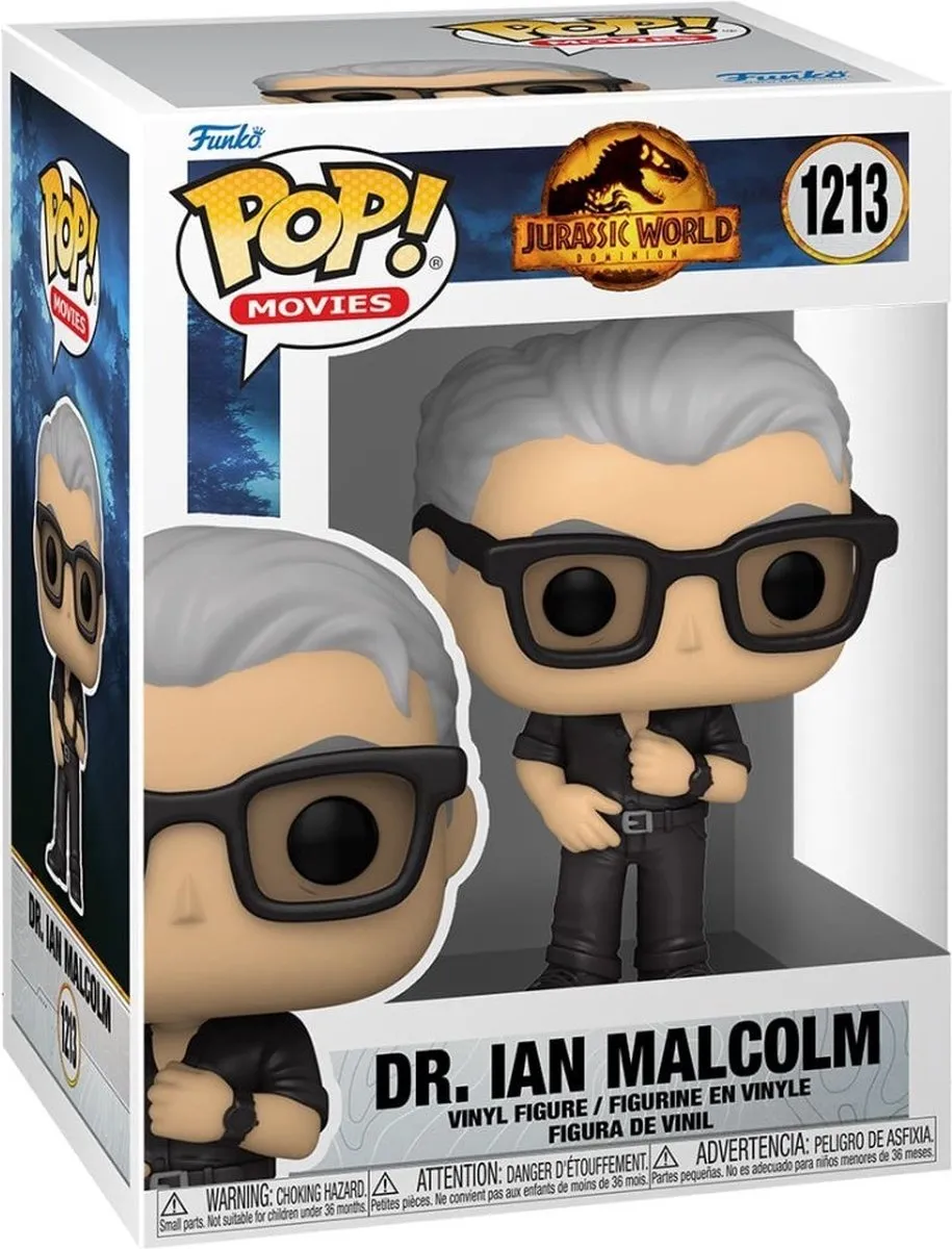 Funko Jurassic World POP! Movies Dr Ian Malcolm 62224 - Multicolor