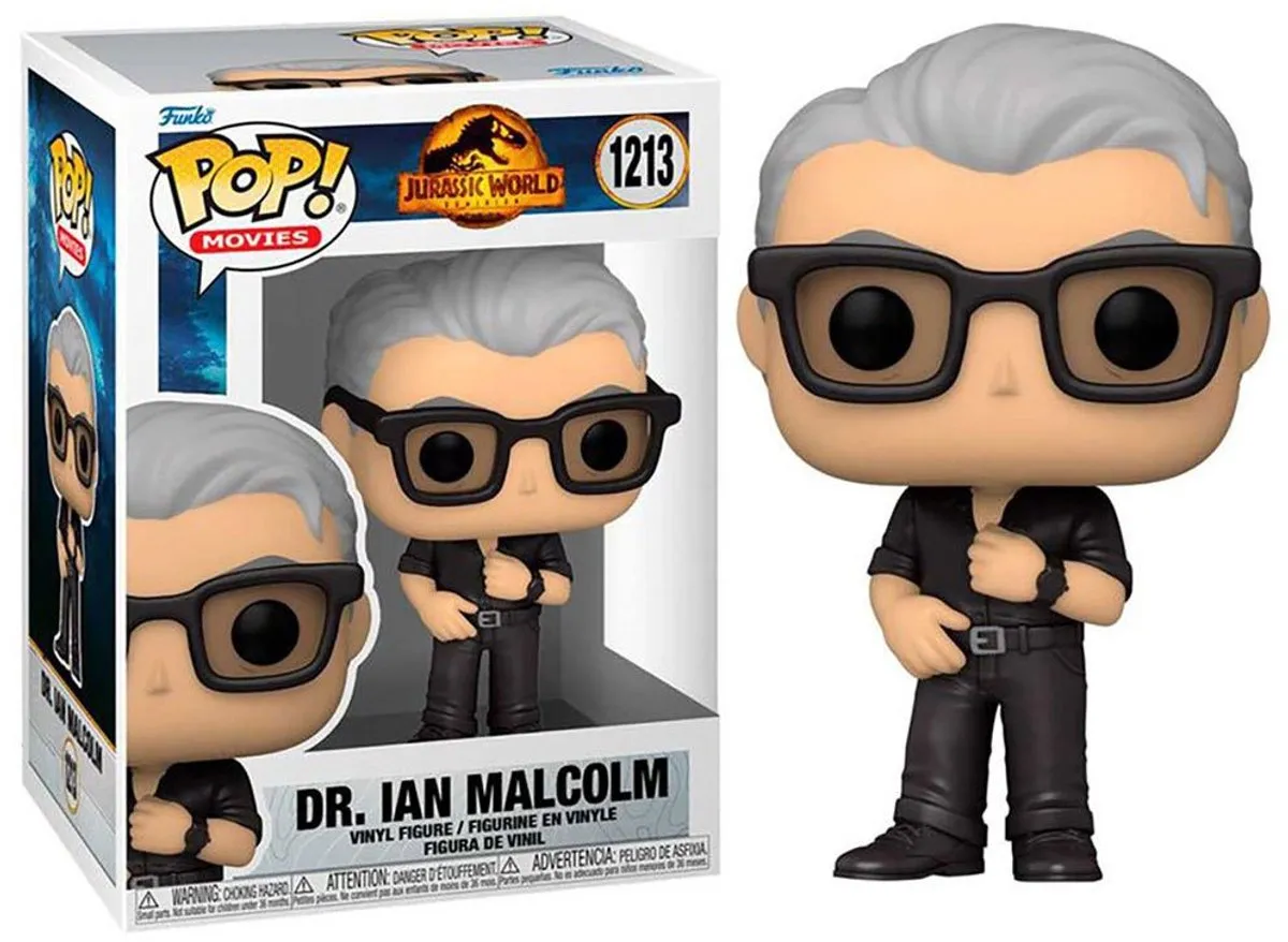 Funko Jurassic World POP! Movies Dr Ian Malcolm 62224 - Multicolor