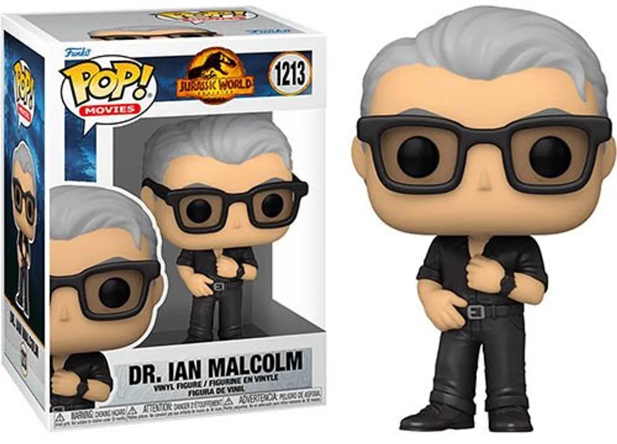 Funko Jurassic World POP! Movies Dr Ian Malcolm 62224 - Multicolor - afbeelding 6 van 6