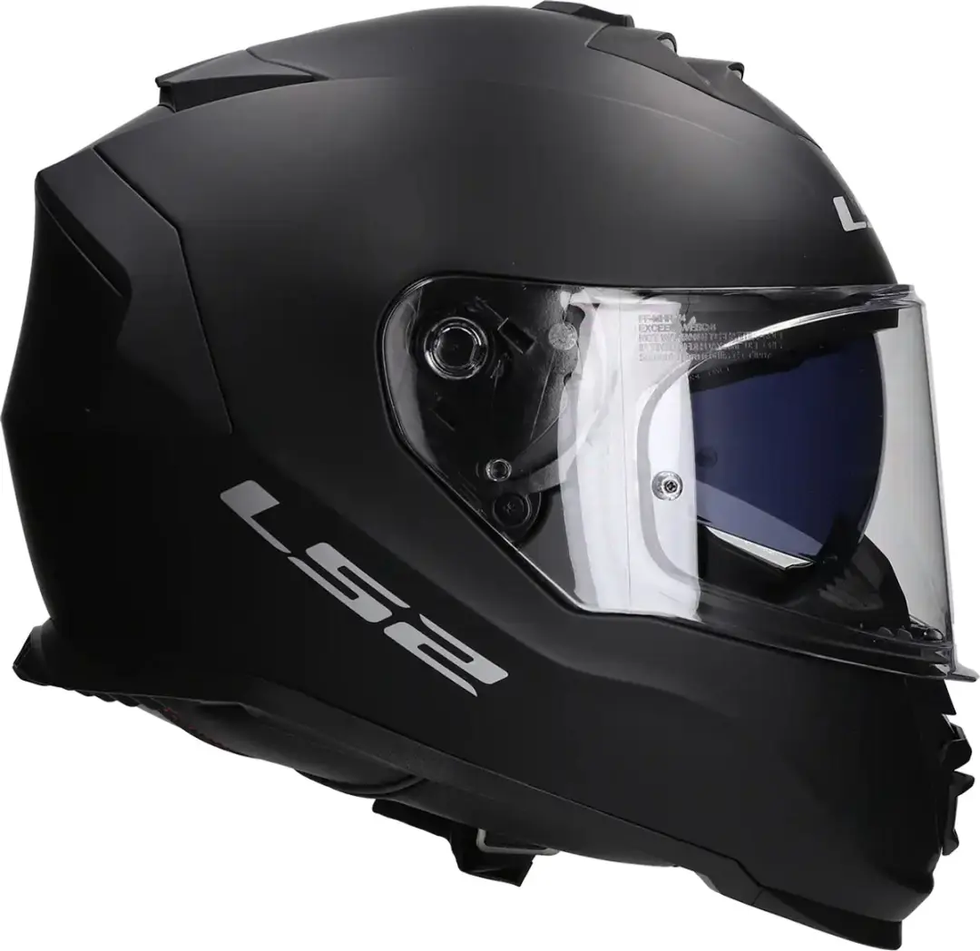 LS2 FF800 Storm II Solid Mat Zwart Integraalhelm