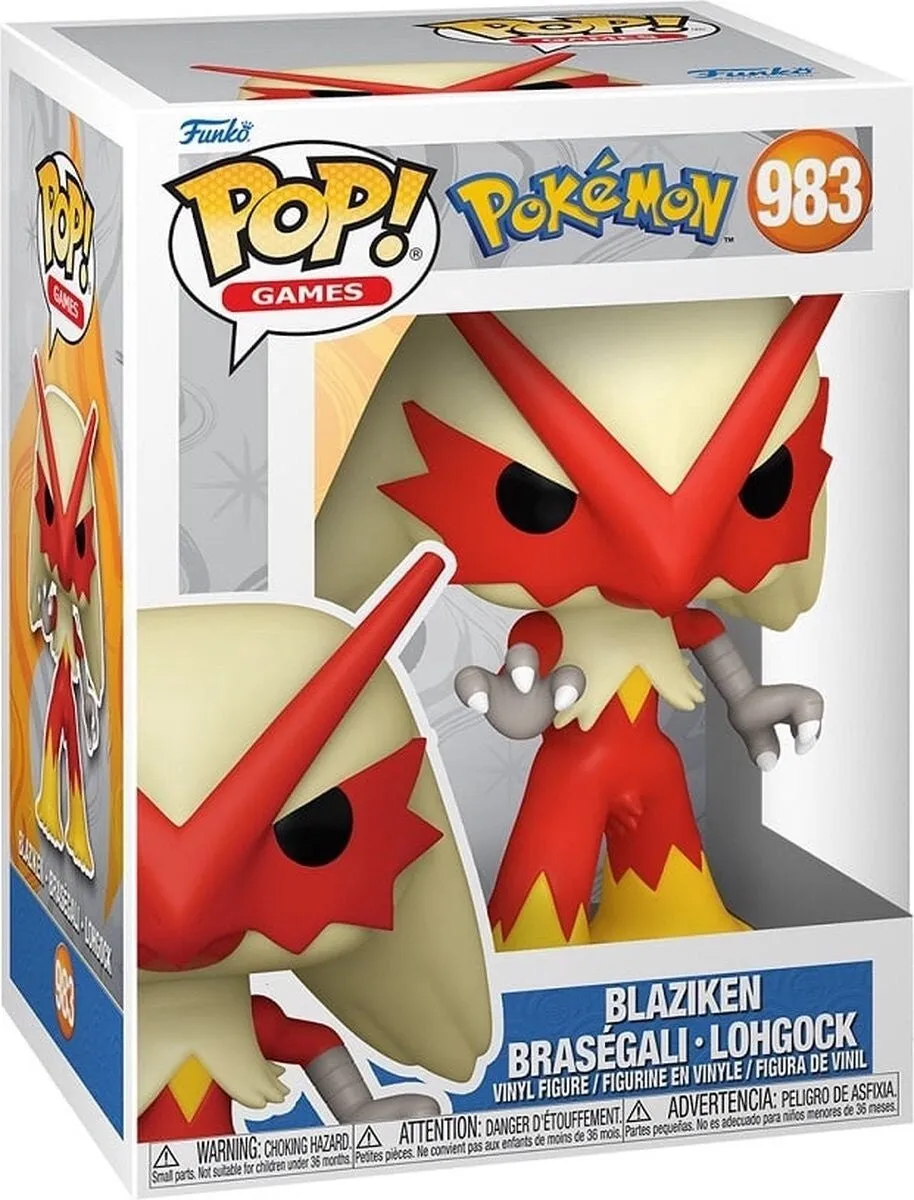 Funko Pop Pokémon Blaziken 75189