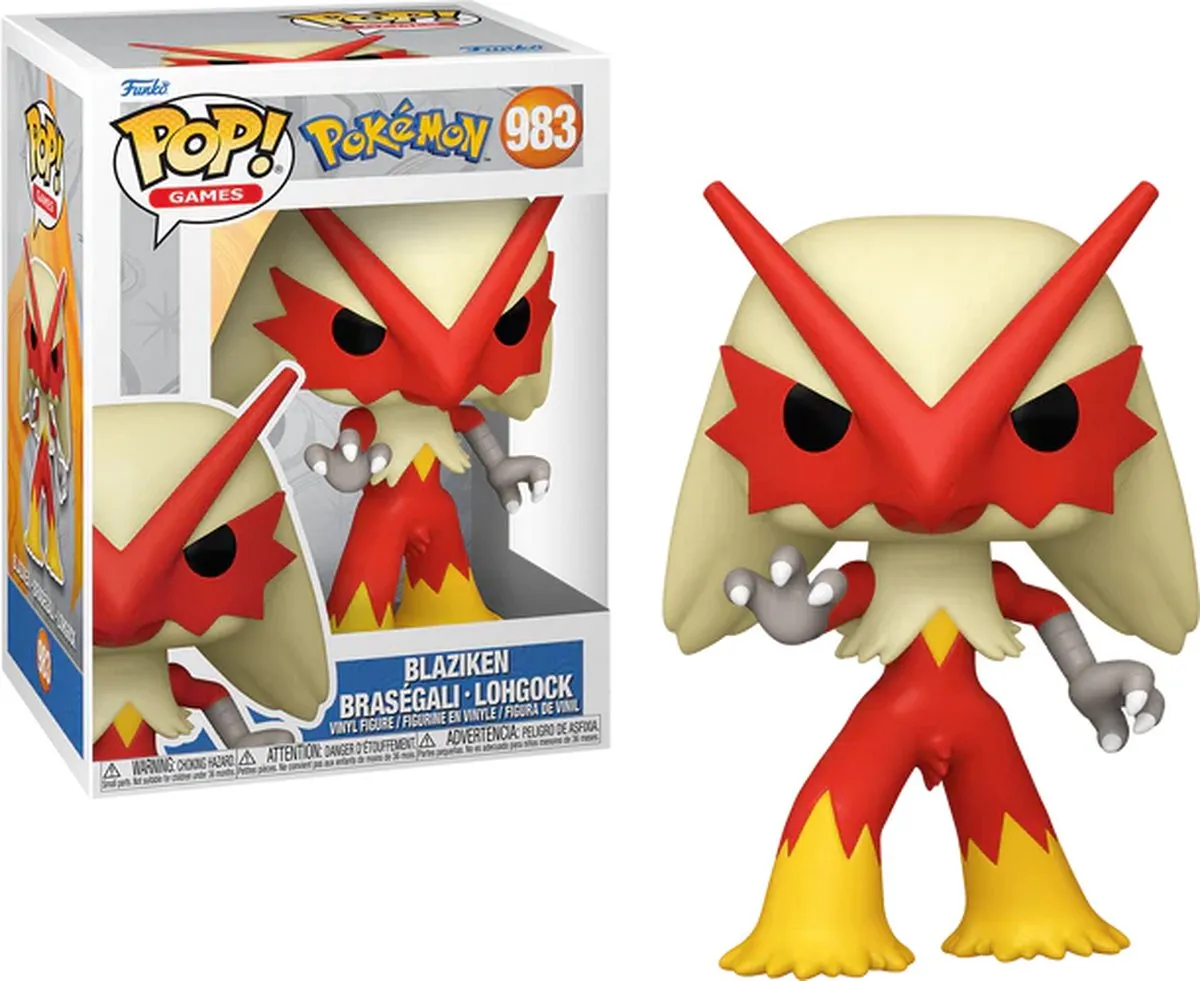 Funko Pop Pokémon Blaziken 75189 - Actiefiguur - Multi