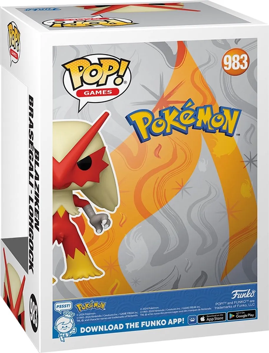 Funko Pop Pokémon Blaziken 75189 - Actiefiguur - Multi - afbeelding 6 van 6