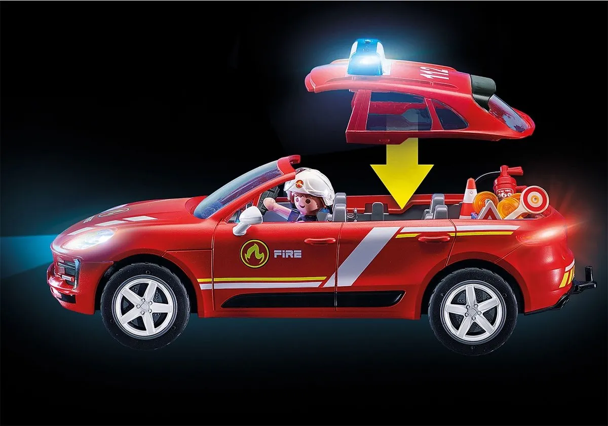 Playmobil Porsche Macan S Brandweer 70277
