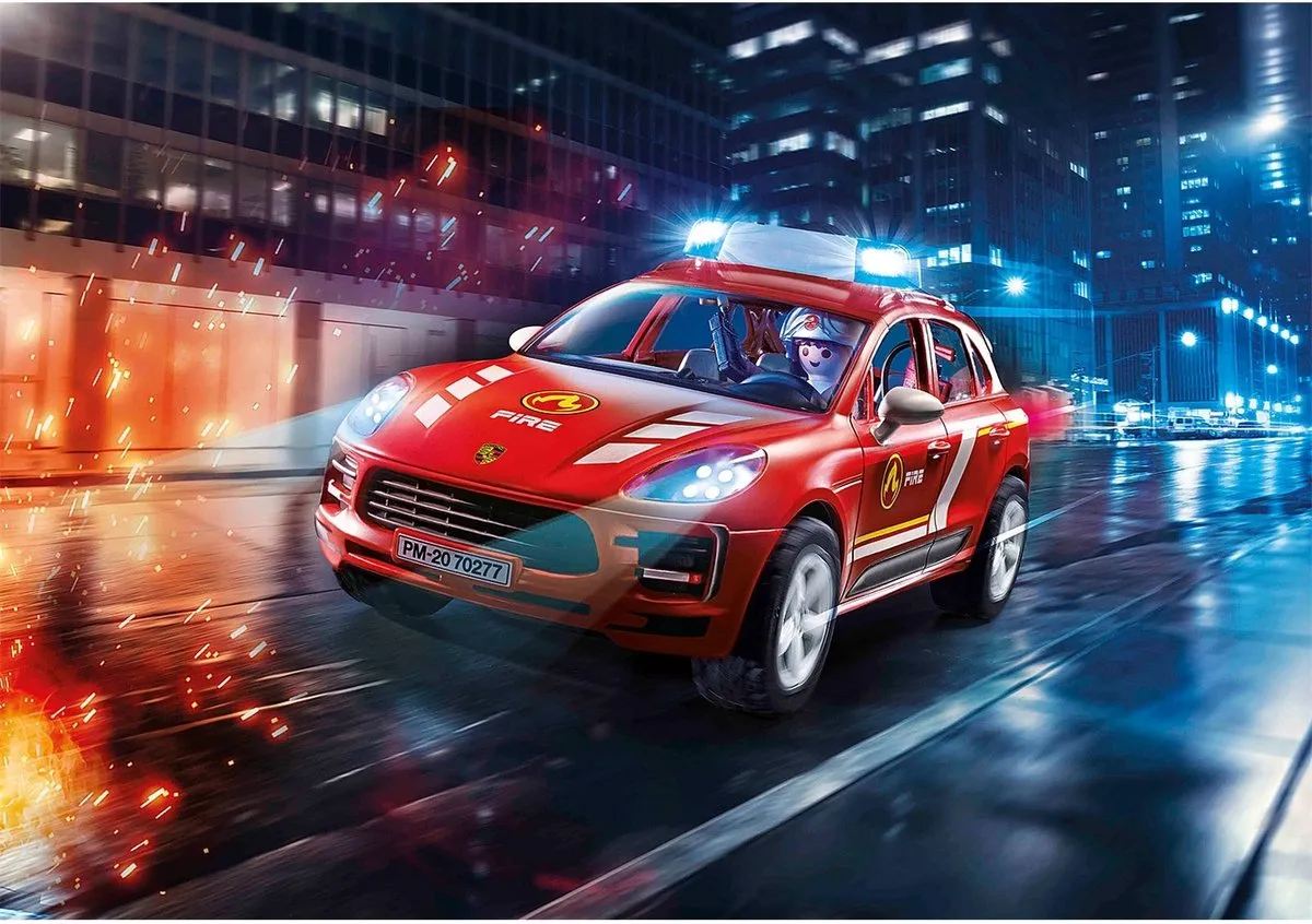 Playmobil Porsche Macan S Brandweer 70277