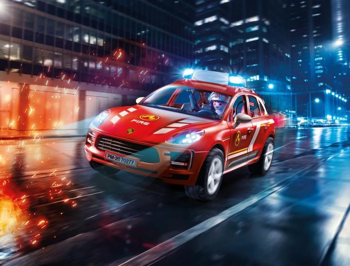 Playmobil Porsche Macan S Brandweer 70277