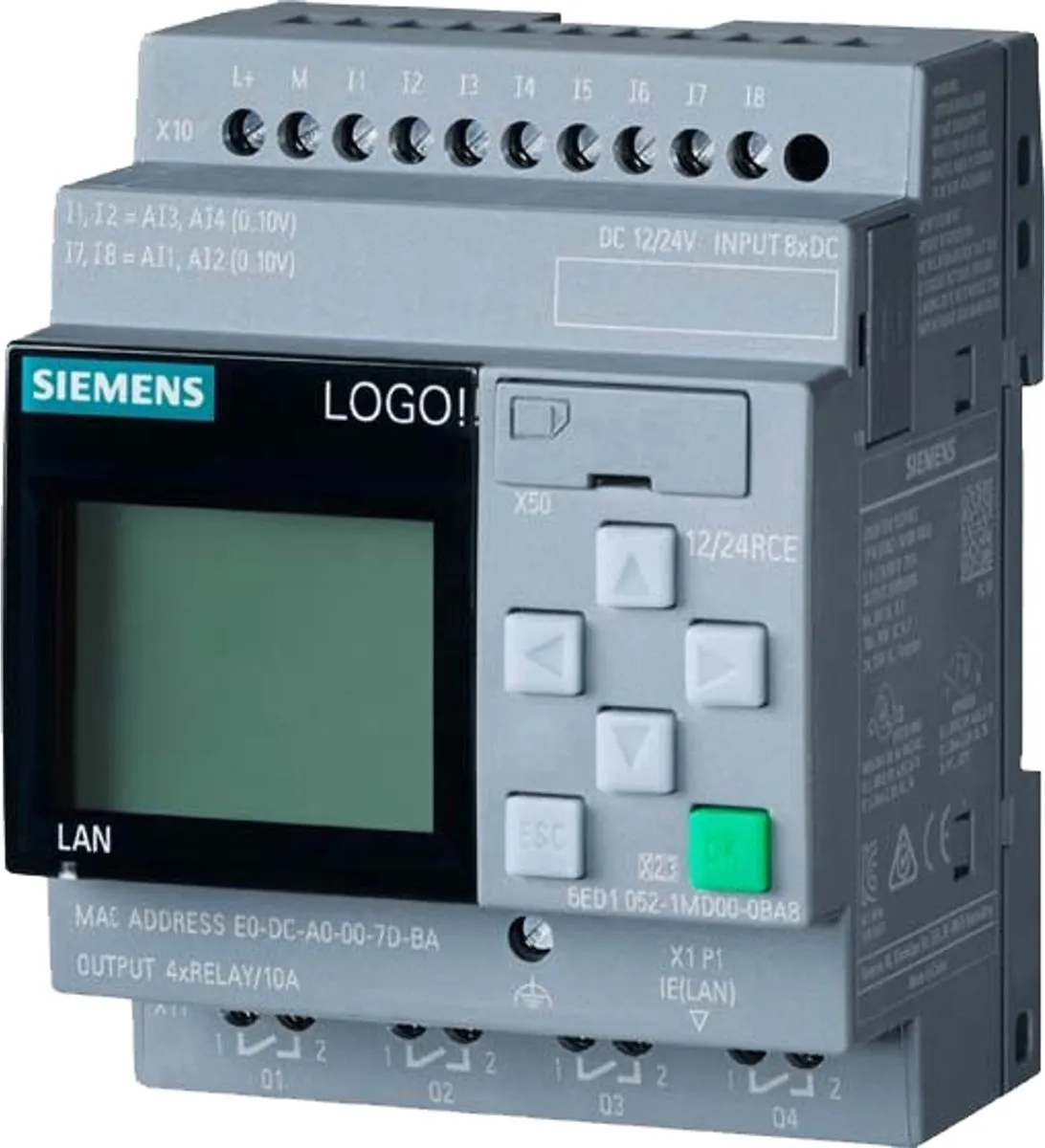 Siemens 6ED1052-1MD08-0BA2 PLC-aansturingsmodule