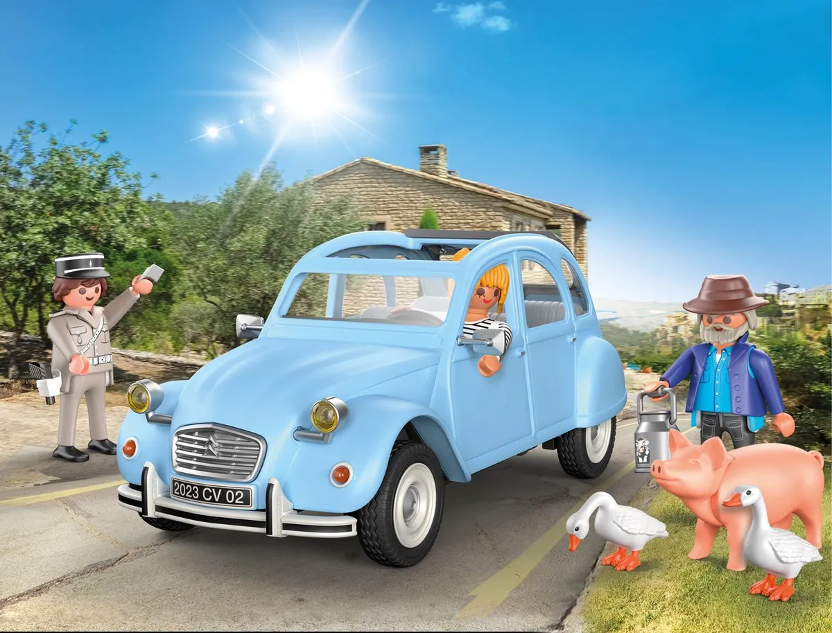 Playmobil Citroën 2CV 70640 - Blauw