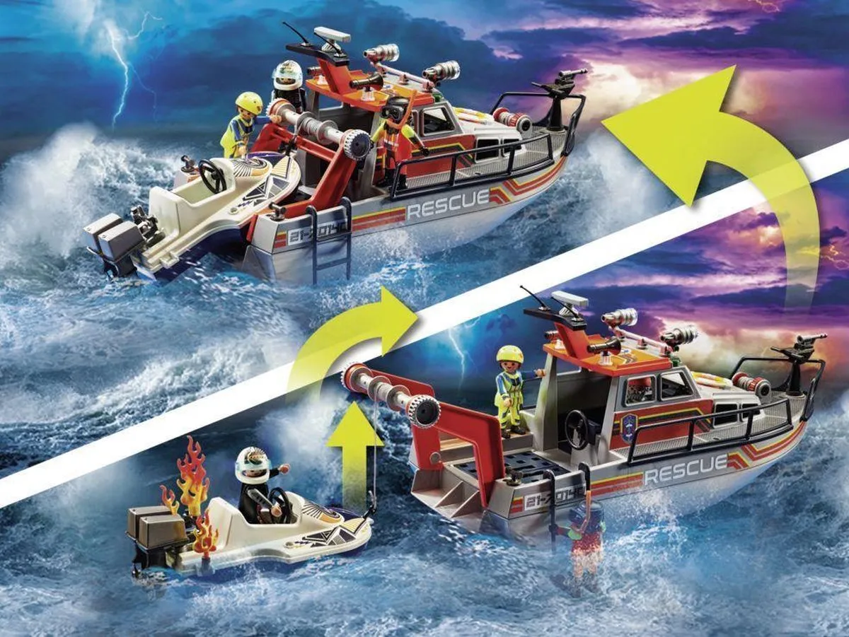 Playmobil City Action Redding op zee 70140 - Multicolor