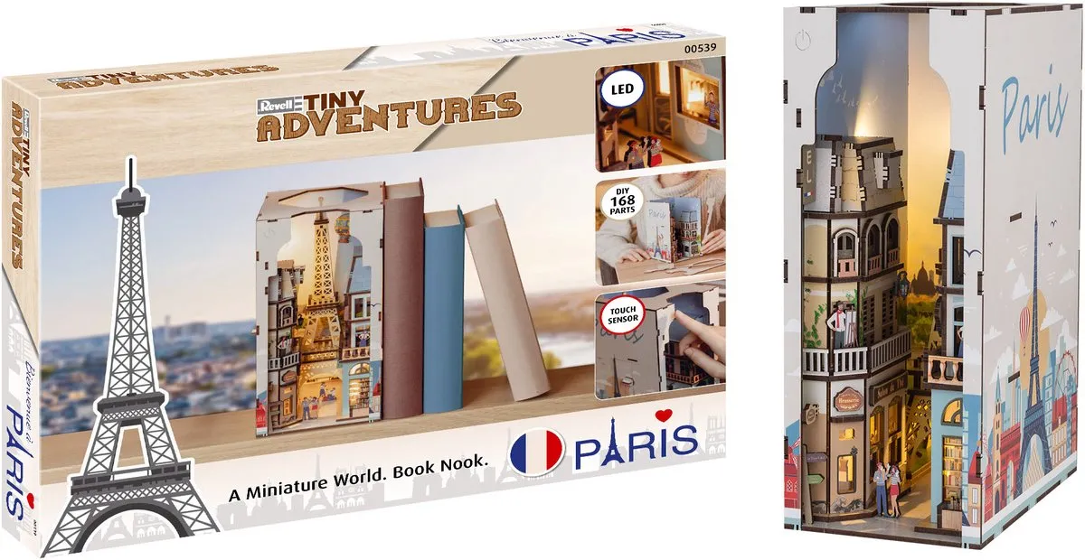 Revell Tiny Adventures Parijs Modelbouwpakket