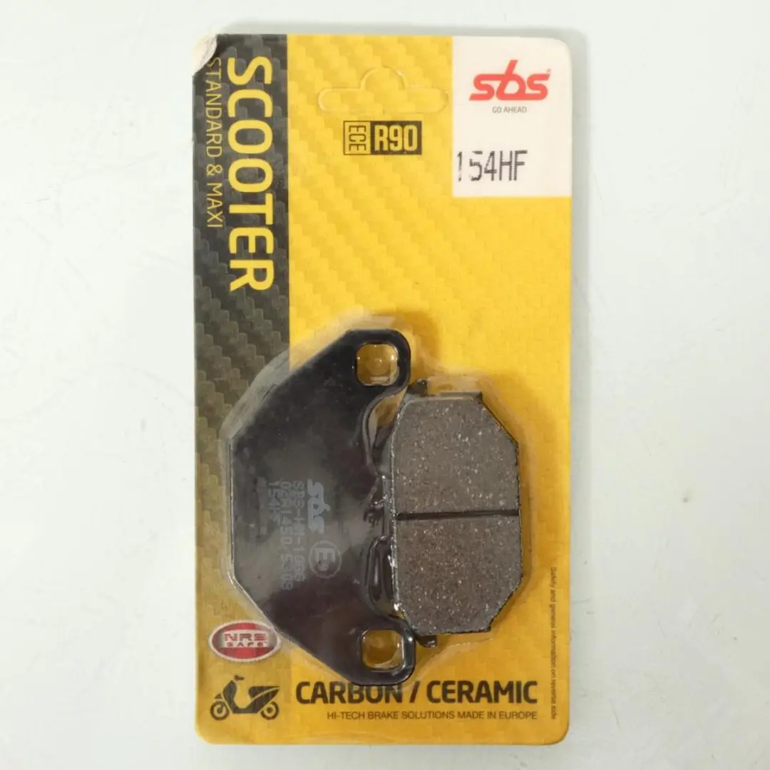 Plaquette de frein SBS pour Scooter Kymco 50 People Après 1999 154HF Neuf