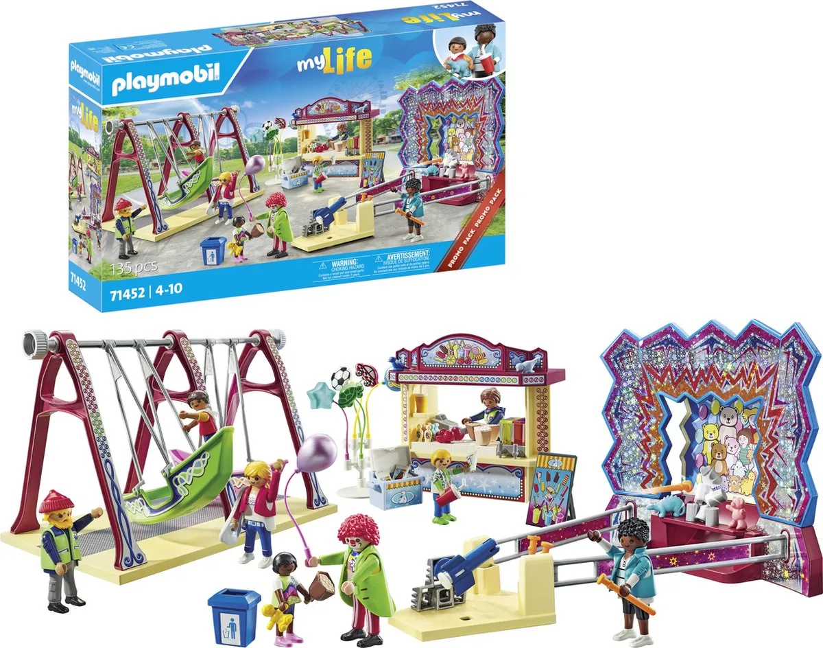 Playmobil My Life Attractiepark 71452 - Multicolor