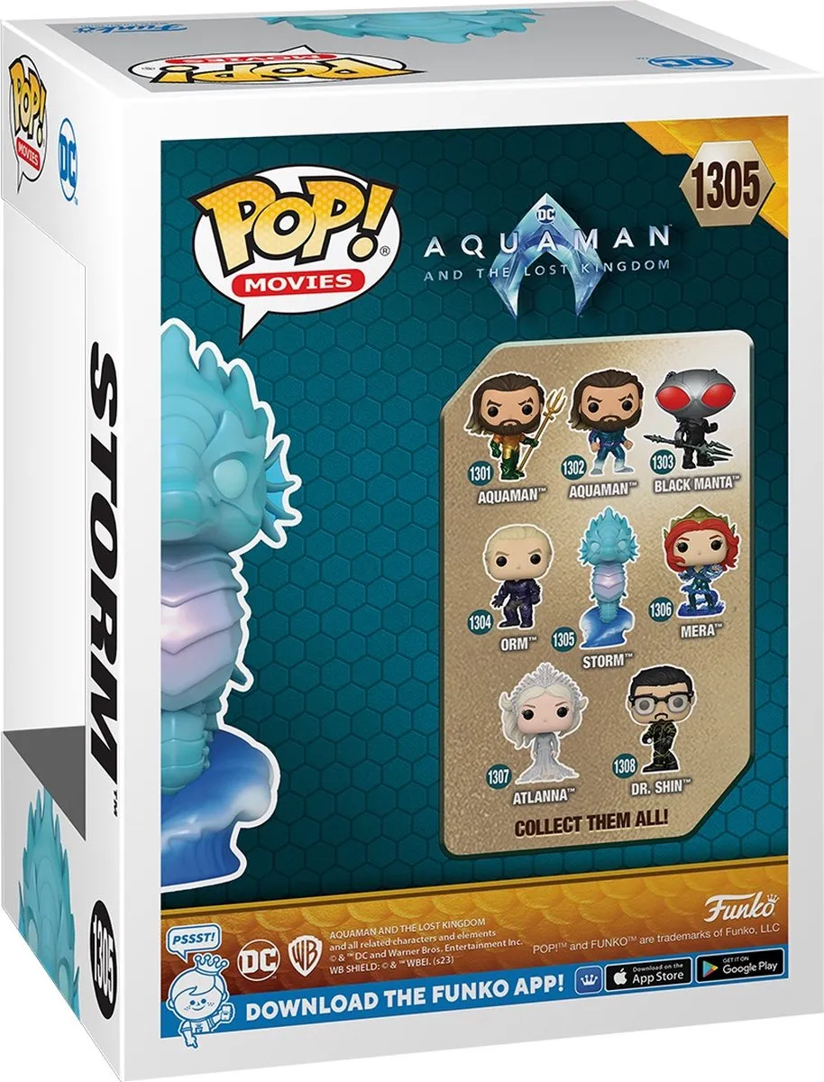 Funko Pop! Aquaman Storm 67569 - Vinyl Figuur - afbeelding 4 van 6