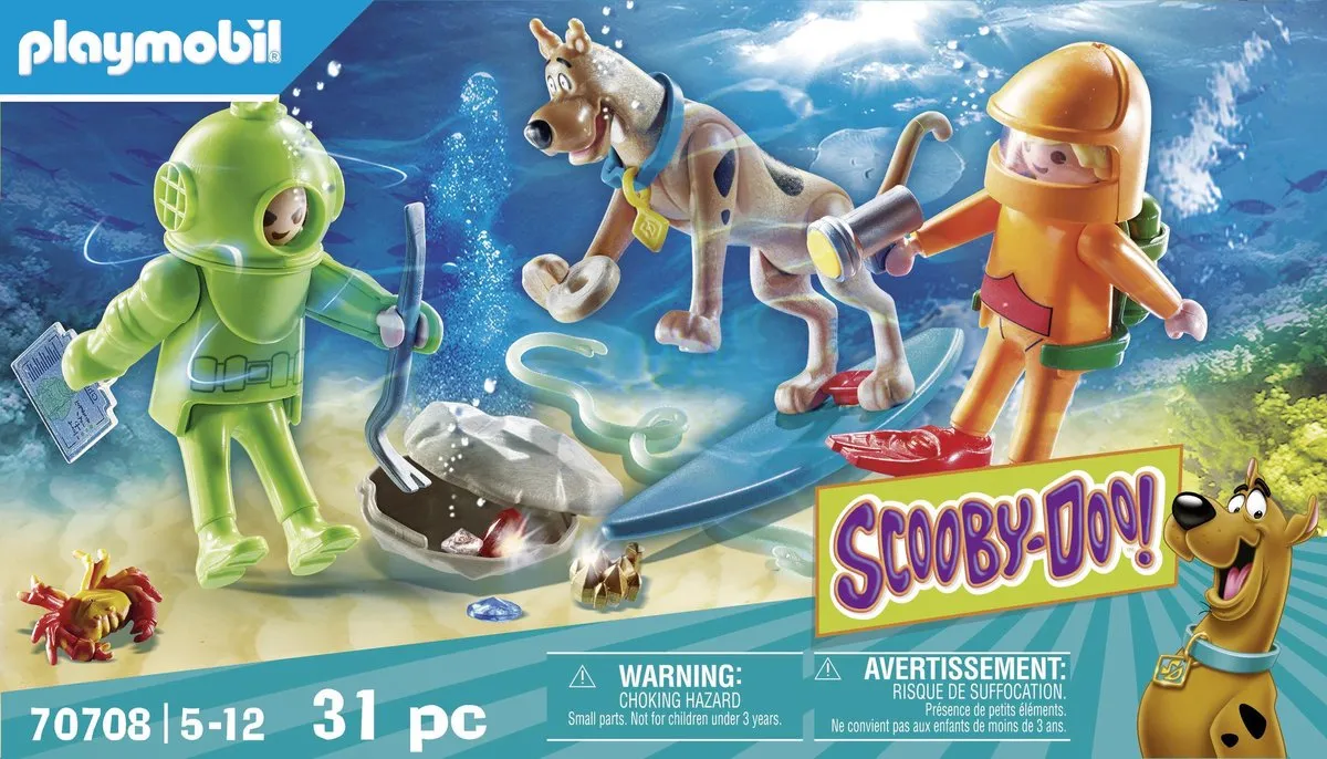 Playmobil Scooby-Doo! Ghost Diver 70708