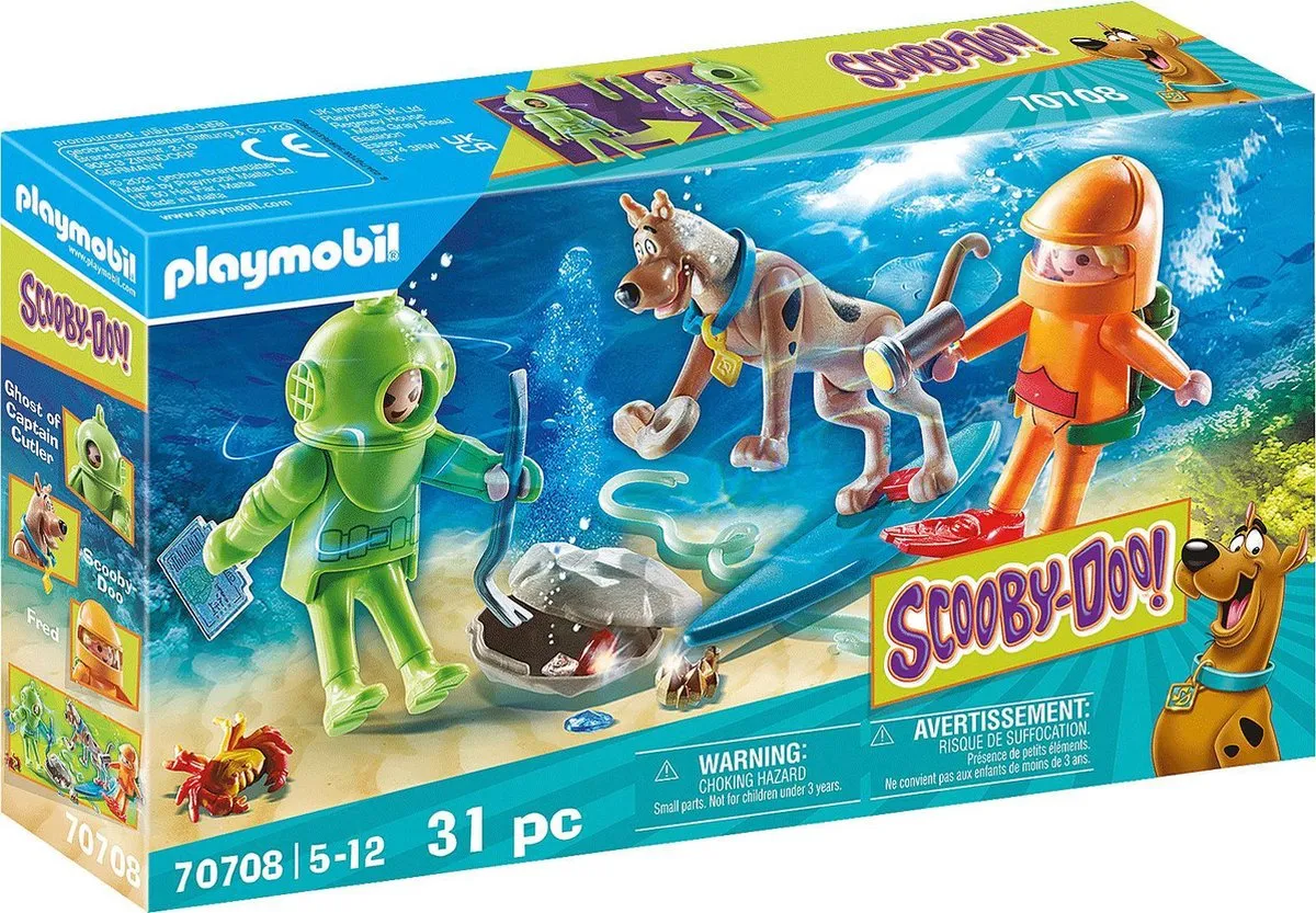 Playmobil Scooby-Doo! Ghost Diver 70708