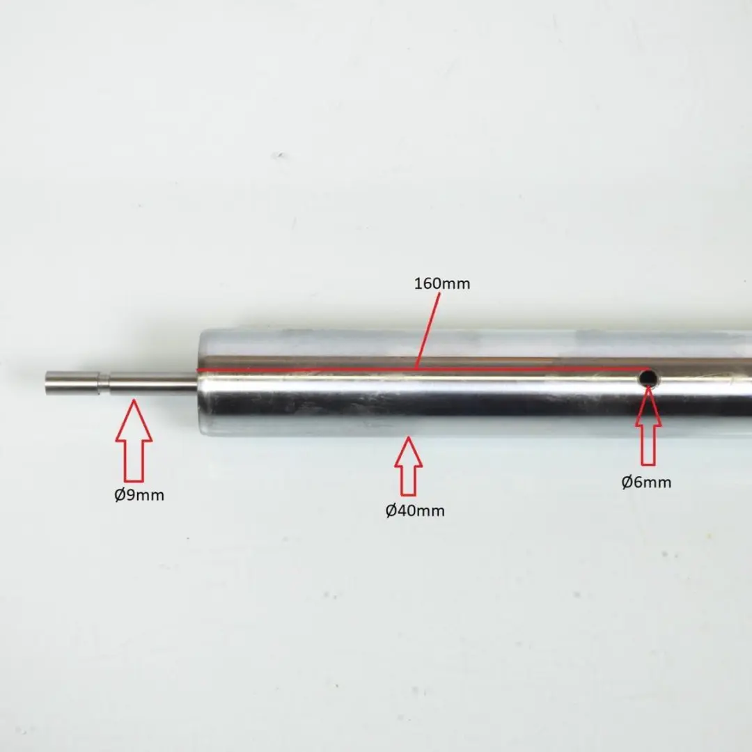 originele rechte vorkbuis voor aprilia 125 etx 1998 ap8123847 Ø40mm