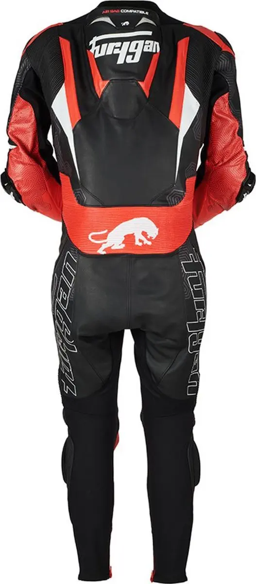 Furygan Overtake 1-Delig Racepak - Maat 54 - Zwart/Rood/Wit