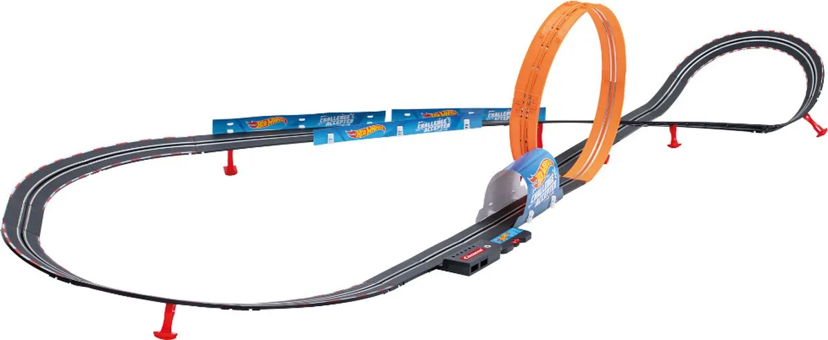 Carrera Go!!! Racebaan Blauw Night Shifter vs. Rood HW50 Concept 6m