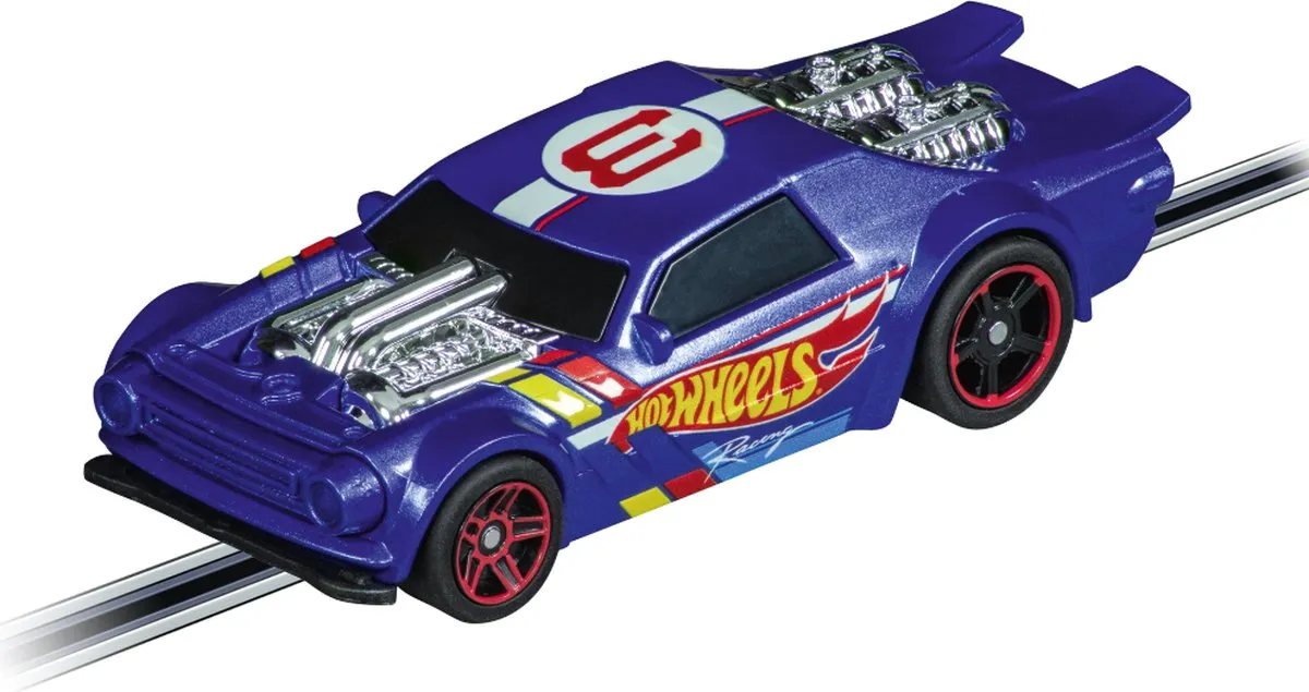 Carrera Go!!! Racebaan Blauw Night Shifter vs. Rood HW50 Concept 6m