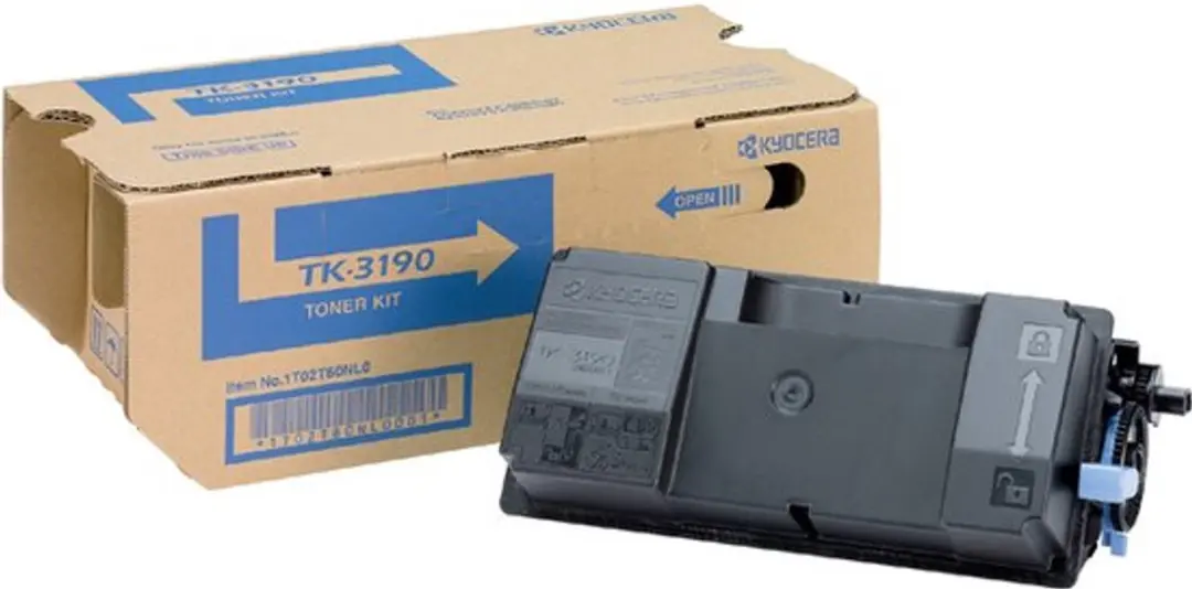 Kyocera TK-3190 Tonercartridge - 25.000 Pagina's - Zwart