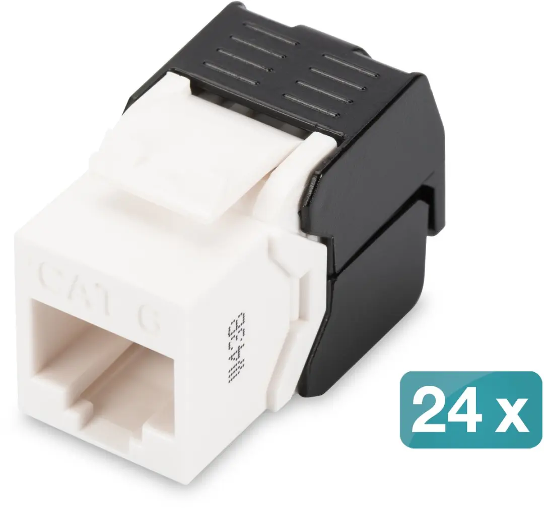 Digitus DN-93603-24 RJ45-inbouwmodule Keystone CAT 6 24 stuk(s)