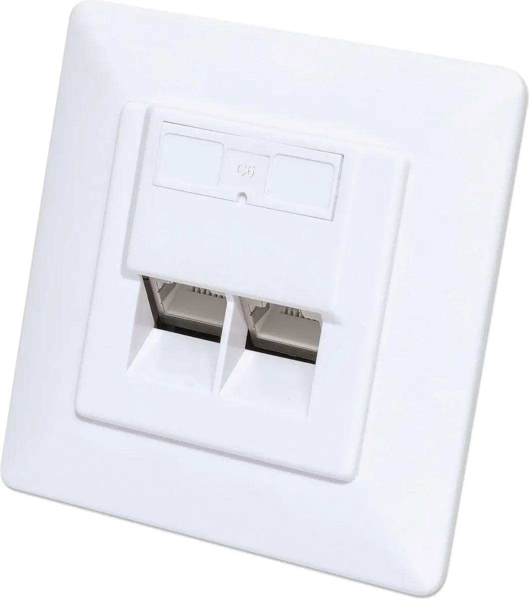 Manhattan Intellinet 2-Poorts Cat6 10G RJ45 Netwerkbus