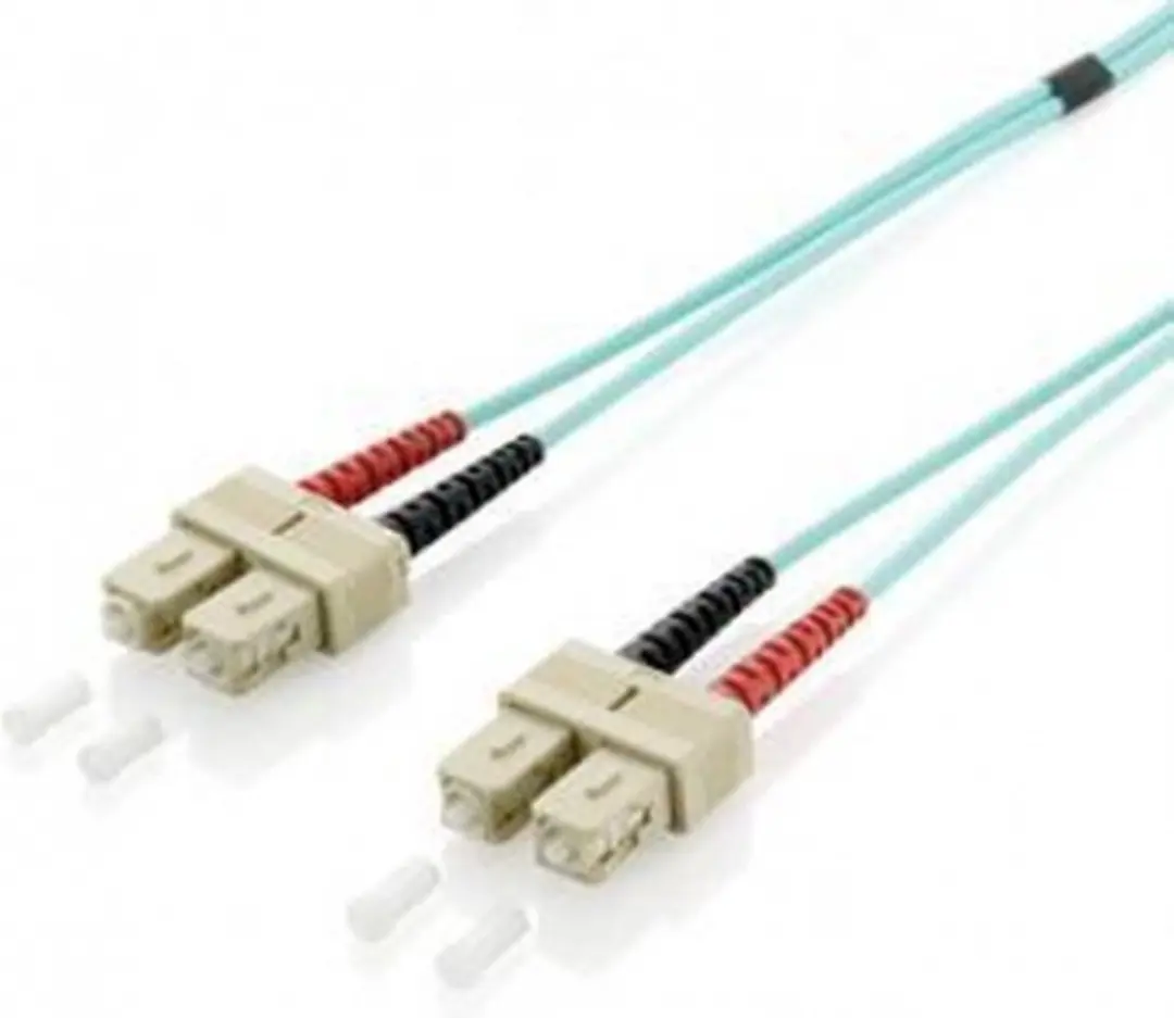 Equip 255323 Glasvezel kabel 3 meter SC OM3 turquoise