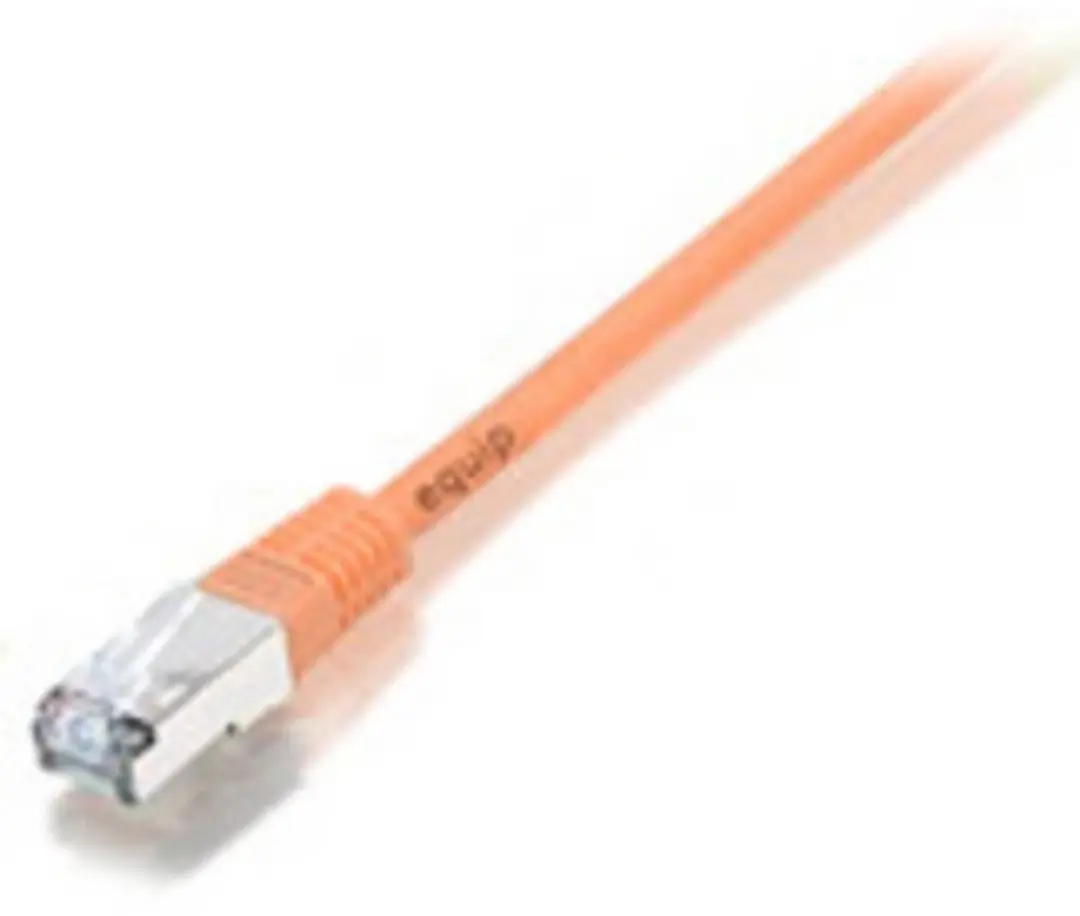Equip 605575 CAT 6 S/FTP Netwerkkabel 7.5m - Oranje