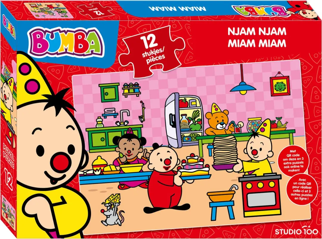 Studio 100 Bumba Puzzel 12 Stuks