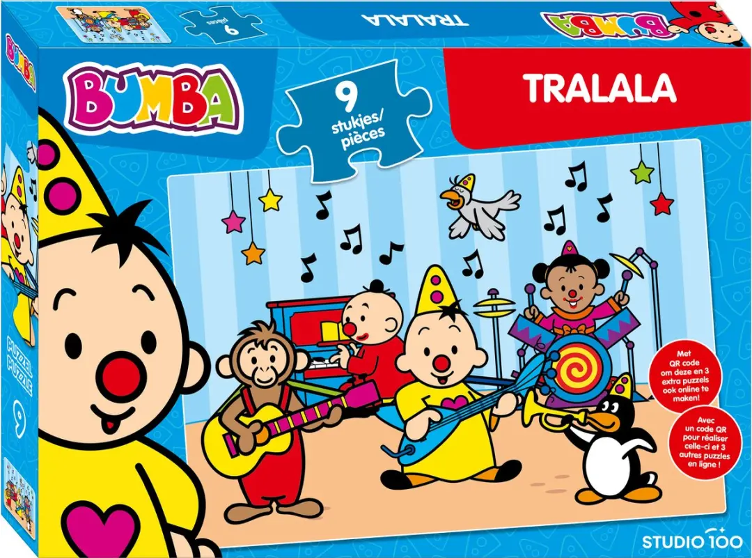 Bumba Puzzel 9 Stuks