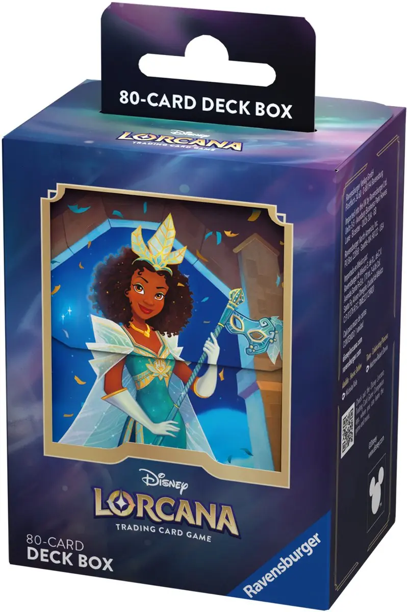 Ravensburger Disney Lorcana TCG Tiana 80-Card Deck Box 11098406