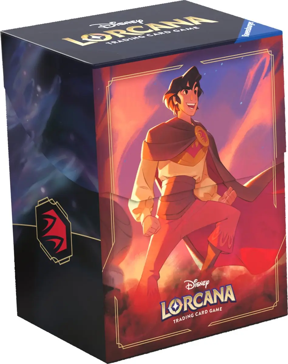 Ravensburger Disney Lorcana TCG Aladdin 80-Card Deck Box