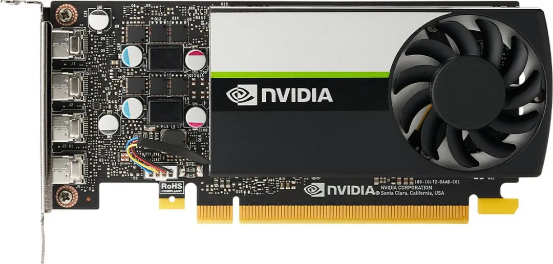 Graphics card Dell NVIDIA T1000 4 GB GDDR6